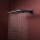 hansgrohe Raindance Alive Q Kopfbrause 210/340 1jet, Brushed Black Chrome