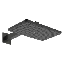 hansgrohe Raindance Alive Q Kopfbrause 210/340 2jet mit Brausearm, Brushed Black Chrome