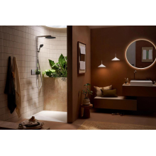 hansgrohe Raindance Alive S Showerpipe 300 1jet EcoSmart mit ShowerSelect Comfort, Chrom