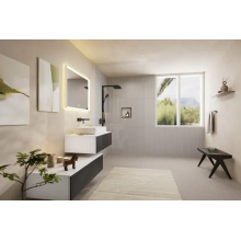 hansgrohe Raindance Alive Q Showerpipe 210/340 2jet mit ShowerSelect Comfort, Brushed Black Chrome