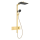 hansgrohe Raindance Alive Q Showerpipe 210/340 2jet EcoSmart mit ShowerSelect Comfort, Polished Gold Optic
