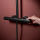 hansgrohe Raindance Alive S Puro Showerpipe 300 1jet EcoSmart mit Ecostat Element, Mattschwarz