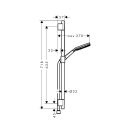 hansgrohe Raindance Alive Select S Brauseset 125 3jet...