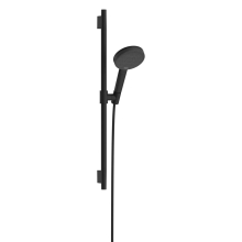 hansgrohe Raindance Alive Select S Brauseset 125 3jet EcoSmart mit Brausestange Unica S Puro 65 cm, Mattschwarz