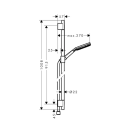 hansgrohe Raindance Alive Select S Brauseset 125 3jet...