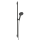hansgrohe Raindance Alive Select S Brauseset 125 3jet EcoSmart mit Brausestange Unica S Puro 90 cm, Brushed Black Chrome