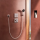 hansgrohe Raindance Alive Select S Brausehalterset 125 3jet EcoSmart mit Designflex Textilbrauseschlauch 160 cm, Chrom