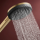 hansgrohe Raindance Alive Select S Brausehalterset 125 3jet EcoSmart mit Designflex Textilbrauseschlauch 160 cm, Brushed Bronze