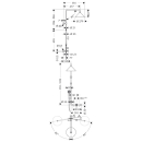 AXOR Showers/Front Showerpipe mit Thermostat und...