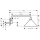 AXOR Showers/Front Kopfbrause 240 2jet mit Brausearm, Chrom