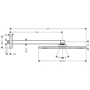 AXOR ShowerSolutions Kopfbrause 350 1jet mit Brausearm,...