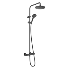 hansgrohe Vernis Blend Showerpipe 200 1jet EcoSmart mit Thermostat, Mattschwarz