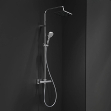 hansgrohe Vernis Shape Showerpipe 230 1jet EcoSmart mit Thermostat, Chrom