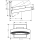 hansgrohe Rainfinity Kopfbrause 250 1jet mit Wandanschluss, Chrom