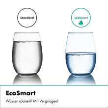 hansgrohe Rainfinity Kopfbrause 250 1jet EcoSmart mit Wandanschluss, Mattschwarz