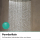 hansgrohe Rainfinity Kopfbrause 250 1jet EcoSmart mit Wandanschluss, Mattschwarz