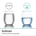 hansgrohe Rainfinity Kopfbrause 250 1jet EcoSmart mit Wandanschluss, Mattschwarz