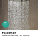 hansgrohe Rainfinity Kopfbrause 250 1jet EcoSmart mit...