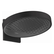 hansgrohe Rainfinity Kopfbrause 360 1jet mit Wandanschluss, Mattschwarz