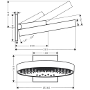 hansgrohe Rainfinity Kopfbrause 360 3jet mit...