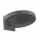 hansgrohe Rainfinity Kopfbrause 360 3jet mit Wandanschluss, Brushed Black Chrome