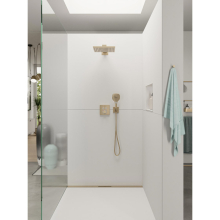 hansgrohe Raindance E Kopfbrause 300 1jet mit Brausearm, Brushed Bronze