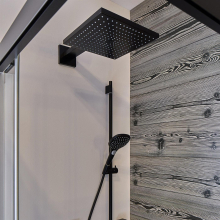 hansgrohe Raindance E Kopfbrause 300 1jet EcoSmart mit Brausearm, Mattschwarz