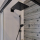 hansgrohe Raindance E Kopfbrause 300 1jet EcoSmart mit Brausearm, Mattschwarz