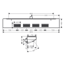 hansgrohe Rainfinity Schulterbrause 500 1jet mit...