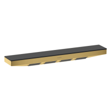 hansgrohe Rainfinity Schulterbrause 500 1jet mit Duschablage, Polished Gold Optic