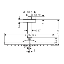 hansgrohe Raindance E Kopfbrause 300 1jet EcoSmart mit...