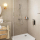 hansgrohe Vernis Blend Brauseset 100 Vario EcoSmart mit Brausestange Crometta 65 cm, Chrom