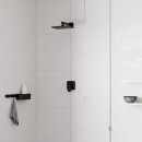 hansgrohe Vernis Shape Brausearm 24 cm, Mattschwarz