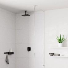 hansgrohe Vernis Shape Deckenanschluss 10 cm, Mattschwarz