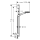 hansgrohe Vernis Blend Brauseset 100 Vario EcoSmart mit Brausestange S Puro 65 cm, Mattschwarz
