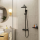 hansgrohe Vernis Blend Showerpipe 240 1jet EcoSmart mit Thermostat, Mattschwarz