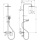 hansgrohe Vernis Shape Showerpipe 240 1jet EcoSmart mit Thermostat, Mattschwarz