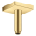 AXOR ShowerSolutions Deckenanschluss 100 mm eckig, Brushed Gold Optic