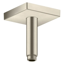 AXOR ShowerSolutions Deckenanschluss 100 mm eckig, Brushed Nickel