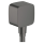 hansgrohe FixFit Wandanschluss mit Rückflussverhinderer, Brushed Black Chrome