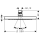 hansgrohe Croma Kopfbrause 220 1jet, Chrom