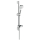 hansgrohe Crometta Brauseset 100 Vario mit Brausestange 65 cm und Seifenschale, Weiß/Chrom
