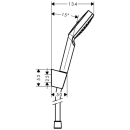 hansgrohe Crometta Brausehalterset 100 1jet EcoSmart mit...