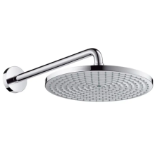 hansgrohe Raindance S Kopfbrause 300 1jet EcoSmart mit Brausearm 39 cm, Chrom