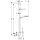 hansgrohe Raindance Select S Brauseset 120 3jet mit Brausestange 90 cm und Seifenschale, Weiß/Chrom