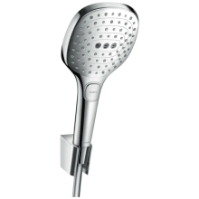 hansgrohe Raindance Select E Brausehalterset 120 3jet mit Brauseschlauch 160 cm, Chrom