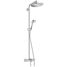 hansgrohe Croma Select S Showerpipe 280 1jet mit Wannenthermostat, Chrom