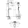 hansgrohe Croma Select S Showerpipe 280 1jet mit Wannenthermostat, Chrom