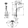 hansgrohe Croma Select S Showerpipe 280 1jet EcoSmart mit Thermostat, Chrom