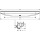 hansgrohe Rainfinity Wandanschluss Porter 500 mit Brausehalter links und Duschablage, Chrom